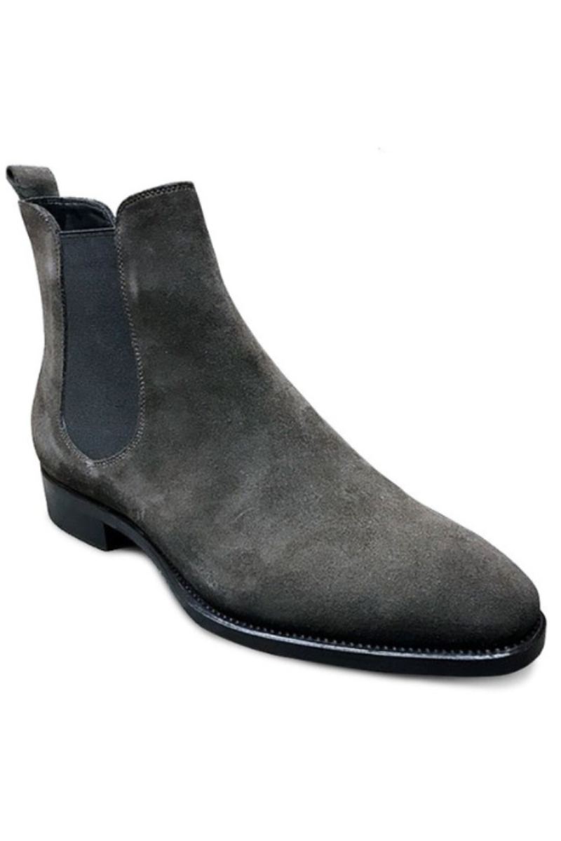 Hommes Chelsea Bottes Printemps Automne Haute Aide Style Classique Décontractées Chaussures