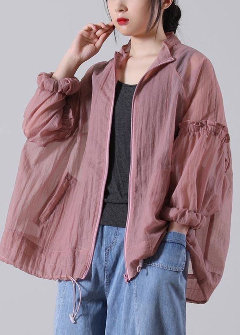 Club Pink Upf 50+ Manteau Veste D'été À Manches Longues