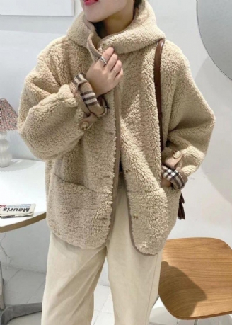 Manteau Maxi Fin Avec Poches À Capuche Et Diy Vêtements D'extérieur Kaki