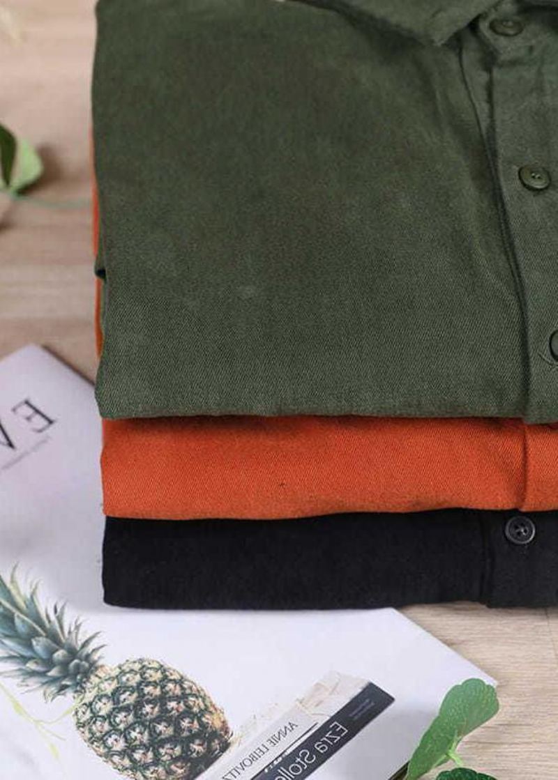 Manteau Vert À Manches Chauve-souris Pour Femmes Tenue De Printemps À La Mode - Orange